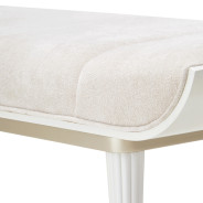 Bench Creamy Pearl Finish La Marisia Collection by Michael Amini 9089904-112