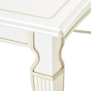 Cocktail Table Creamy Pearl Finish La Marisia Collection by Michael Amini 9089201-112