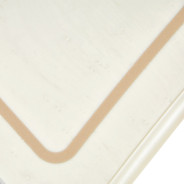 Cocktail Table Creamy Pearl Finish La Marisia Collection by Michael Amini 9089201-112