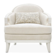 Matching Accent Chair Light Champagne La Marisia Collection by Michael Amini 9089835-TRQUL-124