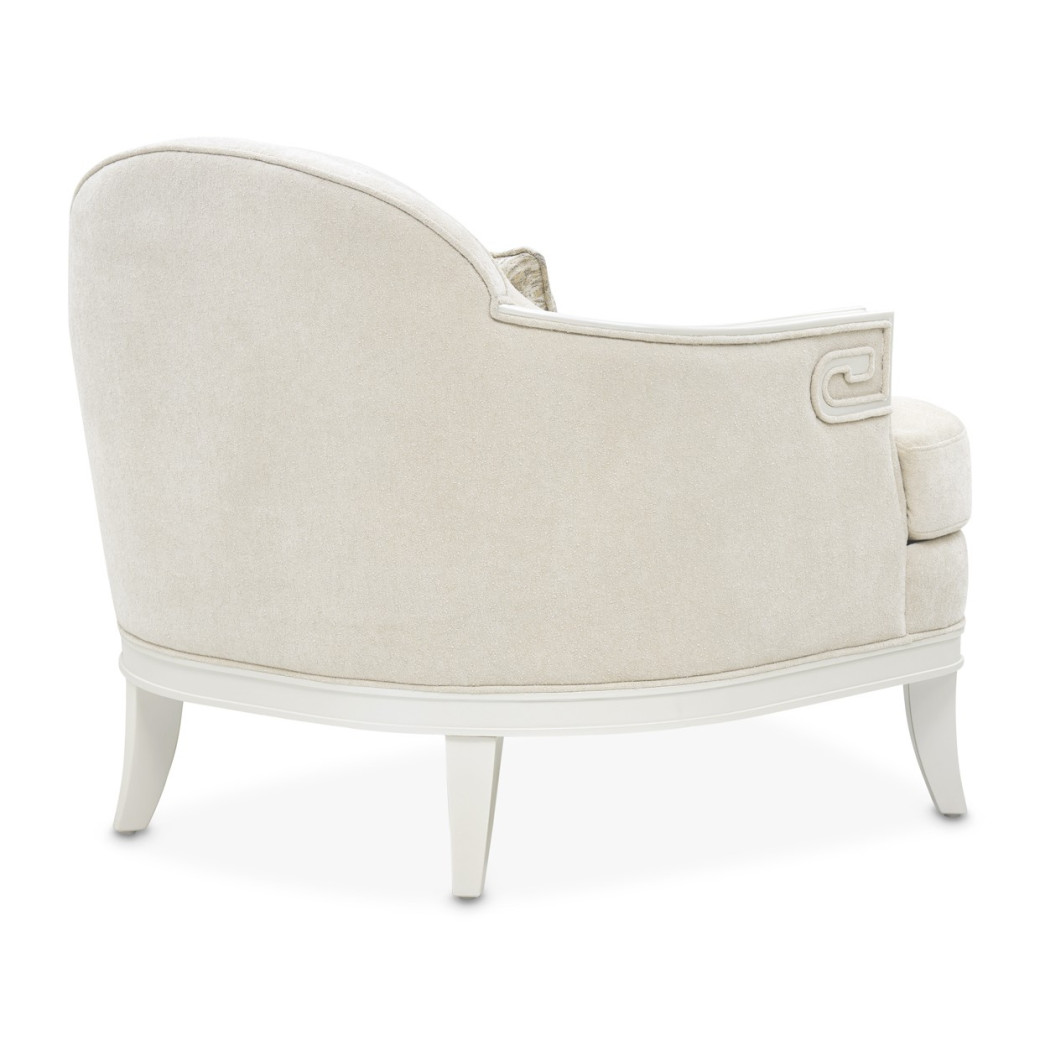 Matching Accent Chair Light Champagne La Marisia Collection by Michael Amini 9089835-TRQUL-124
