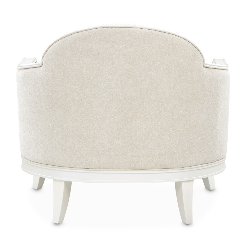 Matching Accent Chair Light Champagne La Marisia Collection by Michael Amini 9089835-TRQUL-124