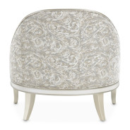 Accent Chair Light Champagne La Marisia Collection By Michael Amini  9089834-TRQUL-124