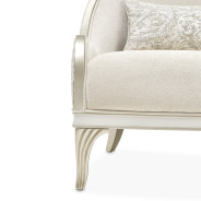 Accent Chair Light Champagne La Marisia Collection By Michael Amini  9089834-TRQUL-124