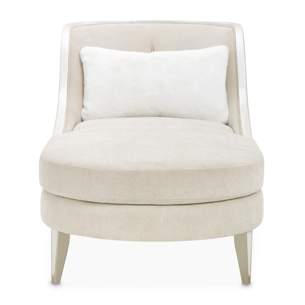 Chaise Light Champagne La Marisia Collection By Michael Amini 9089841-TRQUL-124