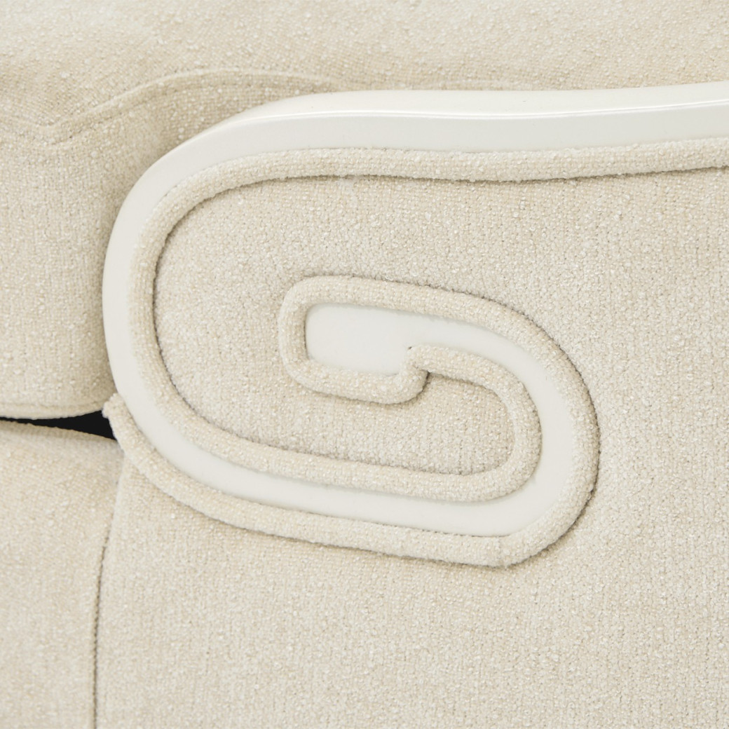 Chaise Light Champagne La Marisia Collection By Michael Amini 9089841-TRQUL-124