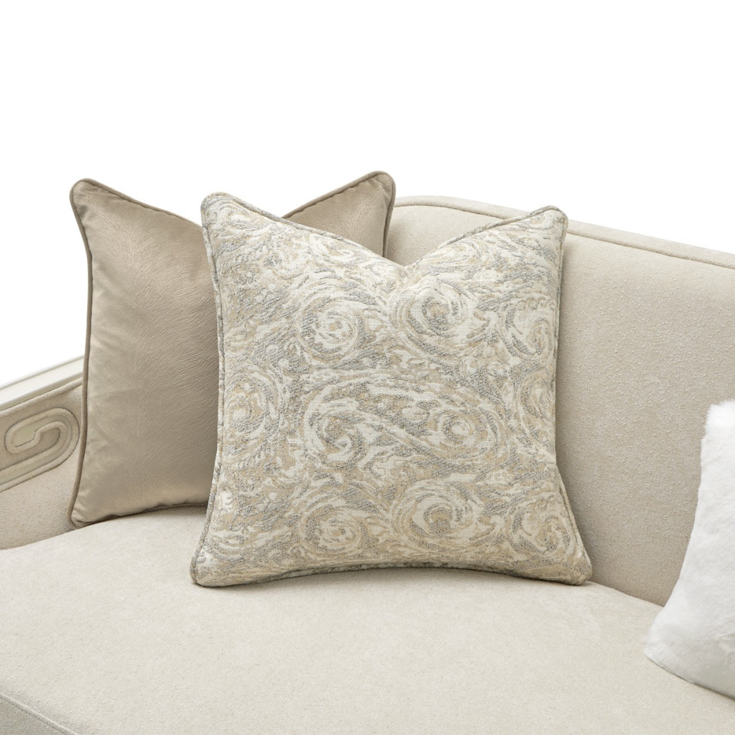 Sofa Light Champagne La Marisia Collection By Michael Amini 9089815-TRQUL-124