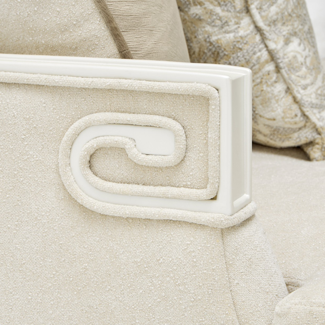 Sofa Light Champagne La Marisia Collection By Michael Amini 9089815-TRQUL-124