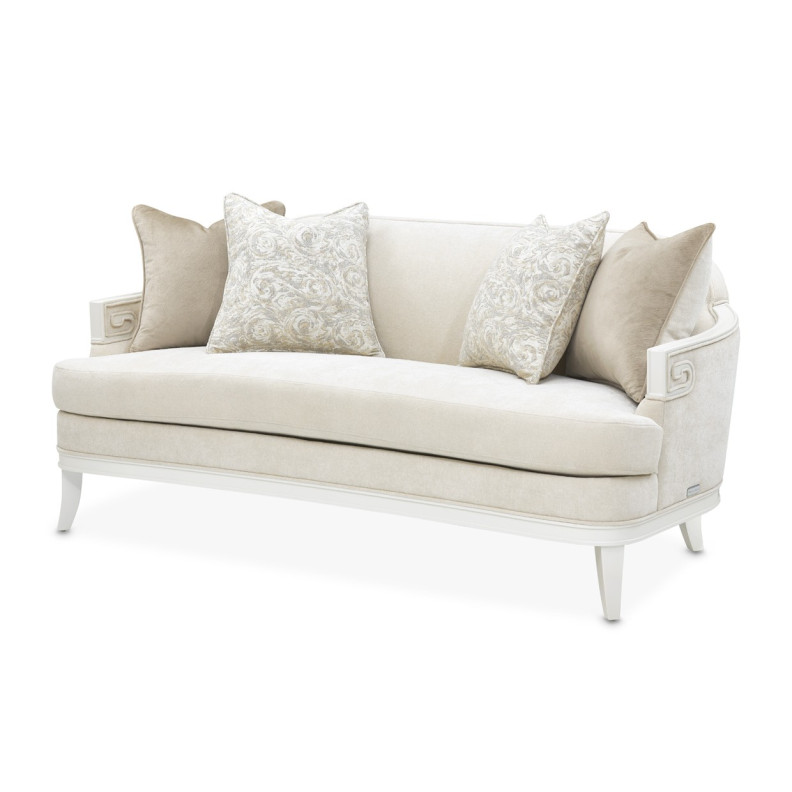 Loveseat Light Champagne La Marisia Collection By Michael Amini 9089825-TRQUL-124