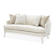 Loveseat Light Champagne La Marisia Collection By Michael Amini 9089825-TRQUL-124