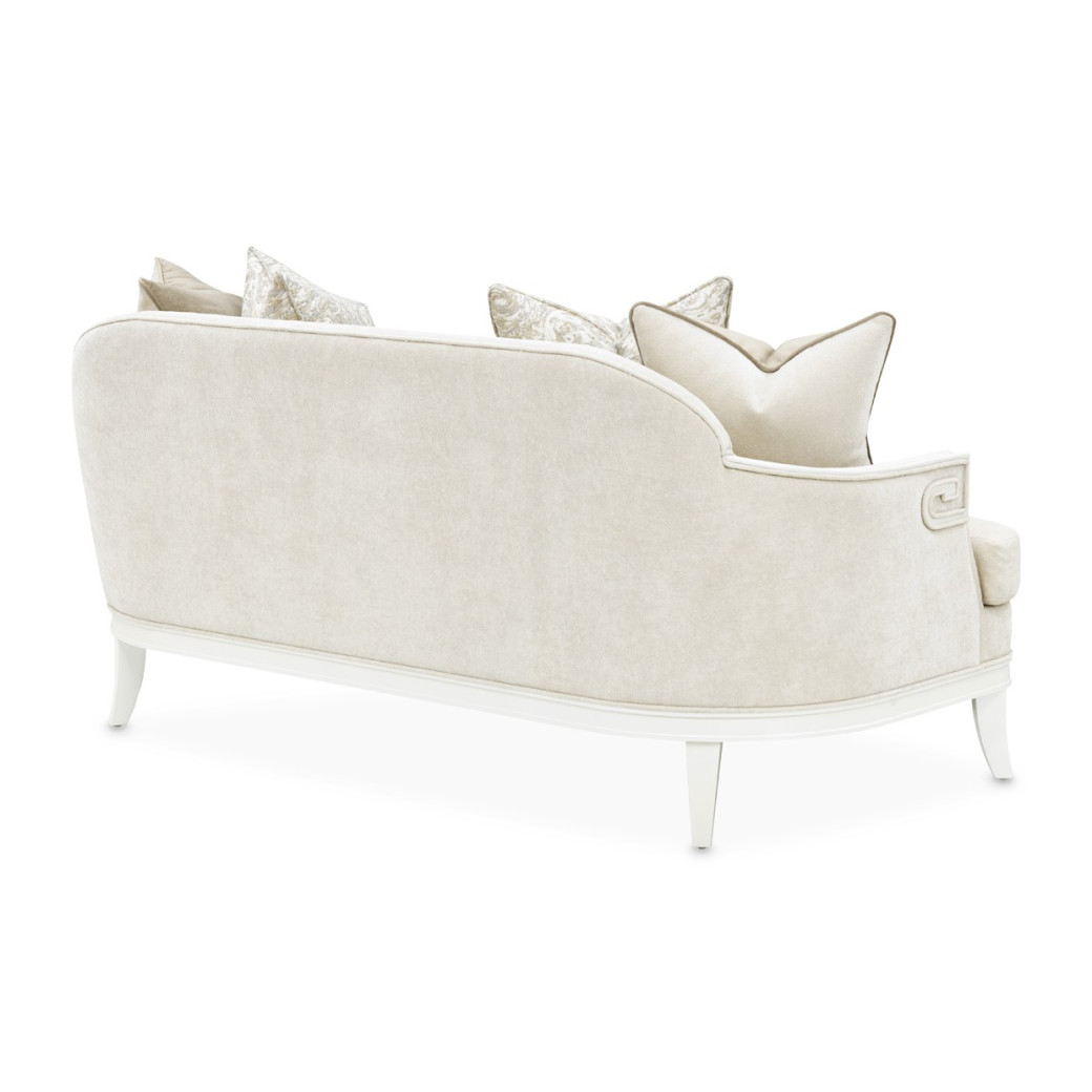 Loveseat Light Champagne La Marisia Collection By Michael Amini 9089825-TRQUL-124