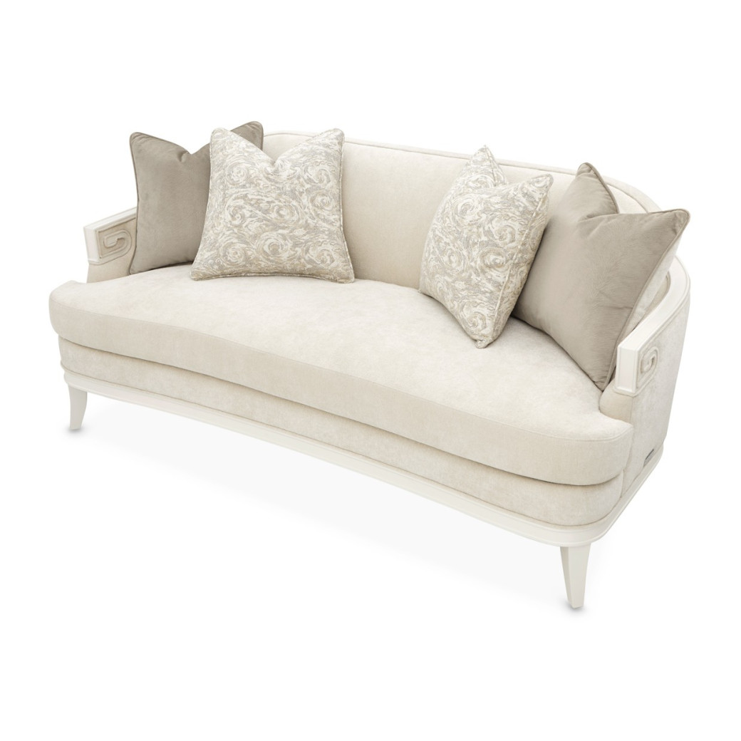 Loveseat Light Champagne La Marisia Collection By Michael Amini 9089825-TRQUL-124