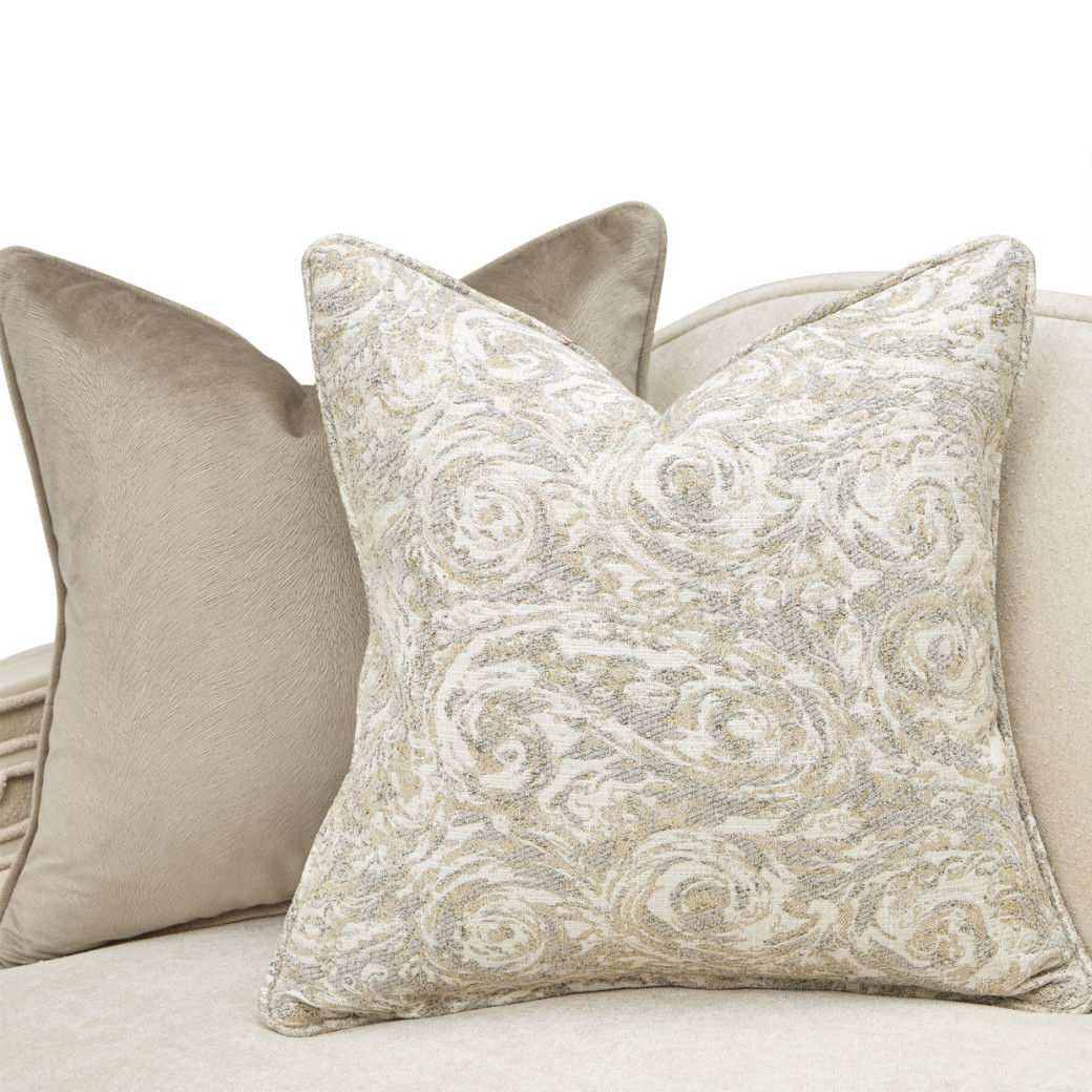 Loveseat Light Champagne La Marisia Collection By Michael Amini 9089825-TRQUL-124