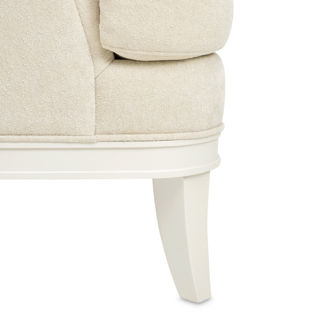 Loveseat Light Champagne La Marisia Collection By Michael Amini 9089825-TRQUL-124