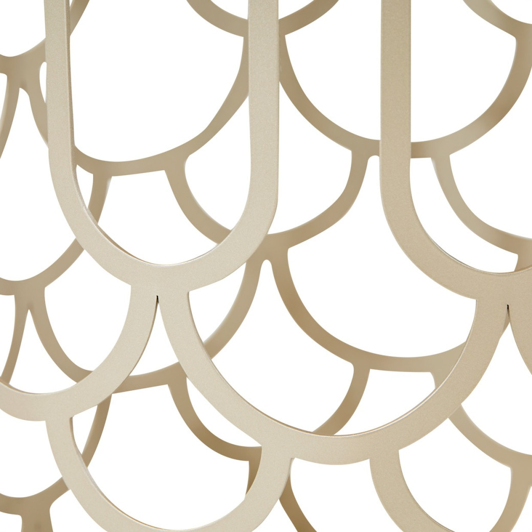 Marble Chairside Table Creamy Pearl La Marisia Collection By Michael Amini 9089225-112