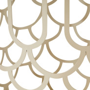 Marble Chairside Table Creamy Pearl La Marisia Collection By Michael Amini 9089225-112