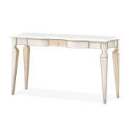 Console Table Creamy Pearl Finish La Marisia Collection By Michael Amini 9089223-112