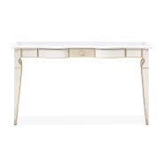 Console Table Creamy Pearl Finish La Marisia Collection By Michael Amini 9089223-112