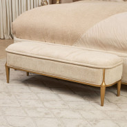 Accent Bench Light Champagne Scotts Square Collection by Michael Amini 9097904-124