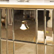 5-Drawer Chest Light Champagne Scotts Square Collection by Michael Amini  9097070SA-124