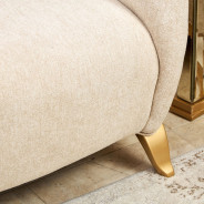 Sofa Light Champagne Scotts Square Collection by Michael Amini 9097816-CNSLK-124
