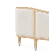 Queen Upholstered Bed Camellia Field Caramel Collection By Michael Amini 9090000EK3-134
