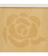 Queen Upholstered Bed Camellia Field Caramel Collection By Michael Amini 9090000EK3-134