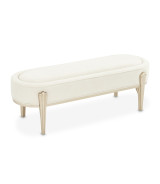 Queen Upholstered Bed Camellia Field Caramel Collection By Michael Amini 9090000EK3-134