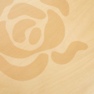 5PC Round Dining Table Camellia Field Caramel Collection By Michael Amini 9090001-134
