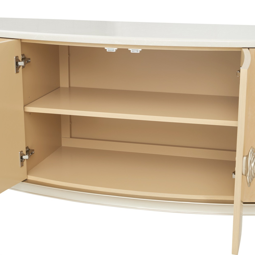 Camellia Field Sideboard Caramel Collection By Michael Amini 9090007SA-134