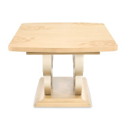 7PC Camellia Field Rect. Pedestal Dining  Set Caramel Collection By Michael Amini 9090002-134