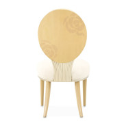 7PC Camellia Field Rect. Pedestal Dining  Set Caramel Collection By Michael Amini 9090002-134