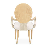7PC Camellia Field Rect. Pedestal Dining  Set Caramel Collection By Michael Amini 9090002-134