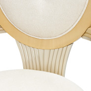7PC Camellia Field Rect. Pedestal Dining  Set Caramel Collection By Michael Amini 9090002-134