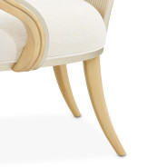 7PC Camellia Field Rect. Pedestal Dining  Set Caramel Collection By Michael Amini 9090002-134