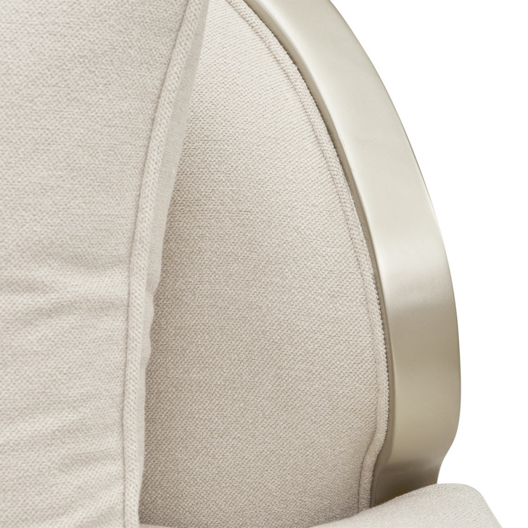 2PC Sofa - Cornsilk/Champagne Camellia Field Caramel Collection by Michael Amini  9090-2PC-CNSLK-134