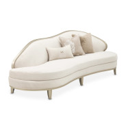Camellia Field Asymmetrical Sofa Cornsilk Caramel Collection by Michael Amini  9090816-CNSLK-134