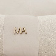 Camellia Field Asymmetrical Sofa Cornsilk Caramel Collection by Michael Amini  9090816-CNSLK-134