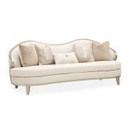 Camellia Field Sofa Cornsilk Caramel Collection By Michael Amini 9090815-CNSLK-134