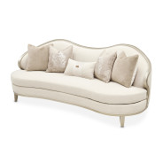 Camellia Field Sofa Cornsilk Caramel Collection By Michael Amini 9090815-CNSLK-134