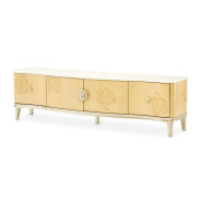Media Cabinet Camellia Field Caramel Collection by Michael 9090081-134 Amini