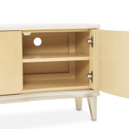 Media Cabinet Camellia Field Caramel Collection by Michael 9090081-134 Amini