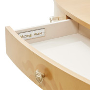 Camellia Field Oval Cocktail Table Caramel Collection By Michael Amini  9090201-134