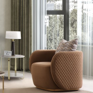 Sofa Caramel Gold Ariana Collection by Michael Amini LFR-ARNA815-CML-806