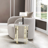 Sofa Caramel Gold Ariana Collection by Michael Amini LFR-ARNA815-CML-806