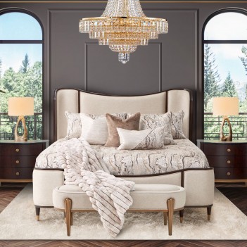 Queen Upholstered Bed 3pc...