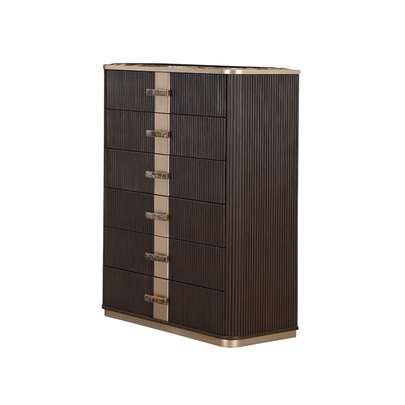Highboy Chest West Kensington Collection by Michael Amini 9096070SA-417