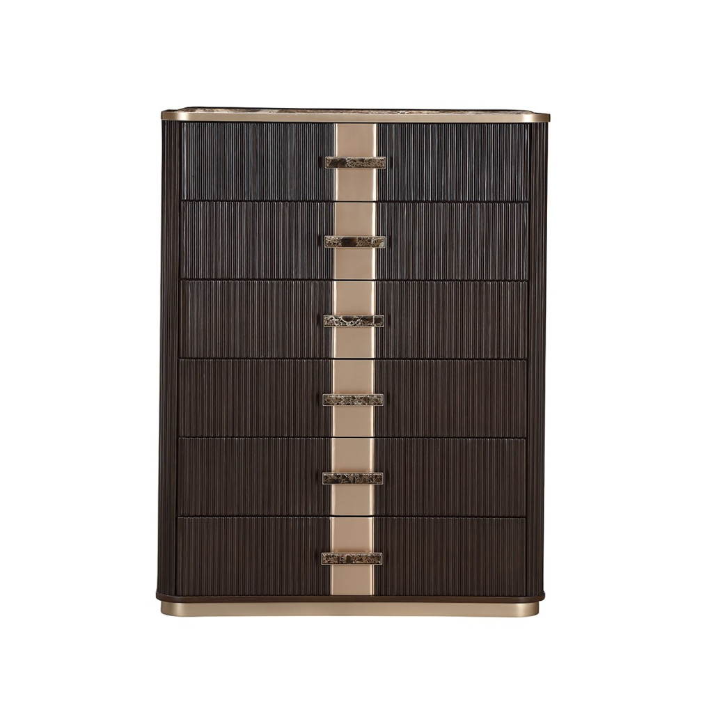 Highboy Chest West Kensington Collection by Michael Amini 9096070SA-417