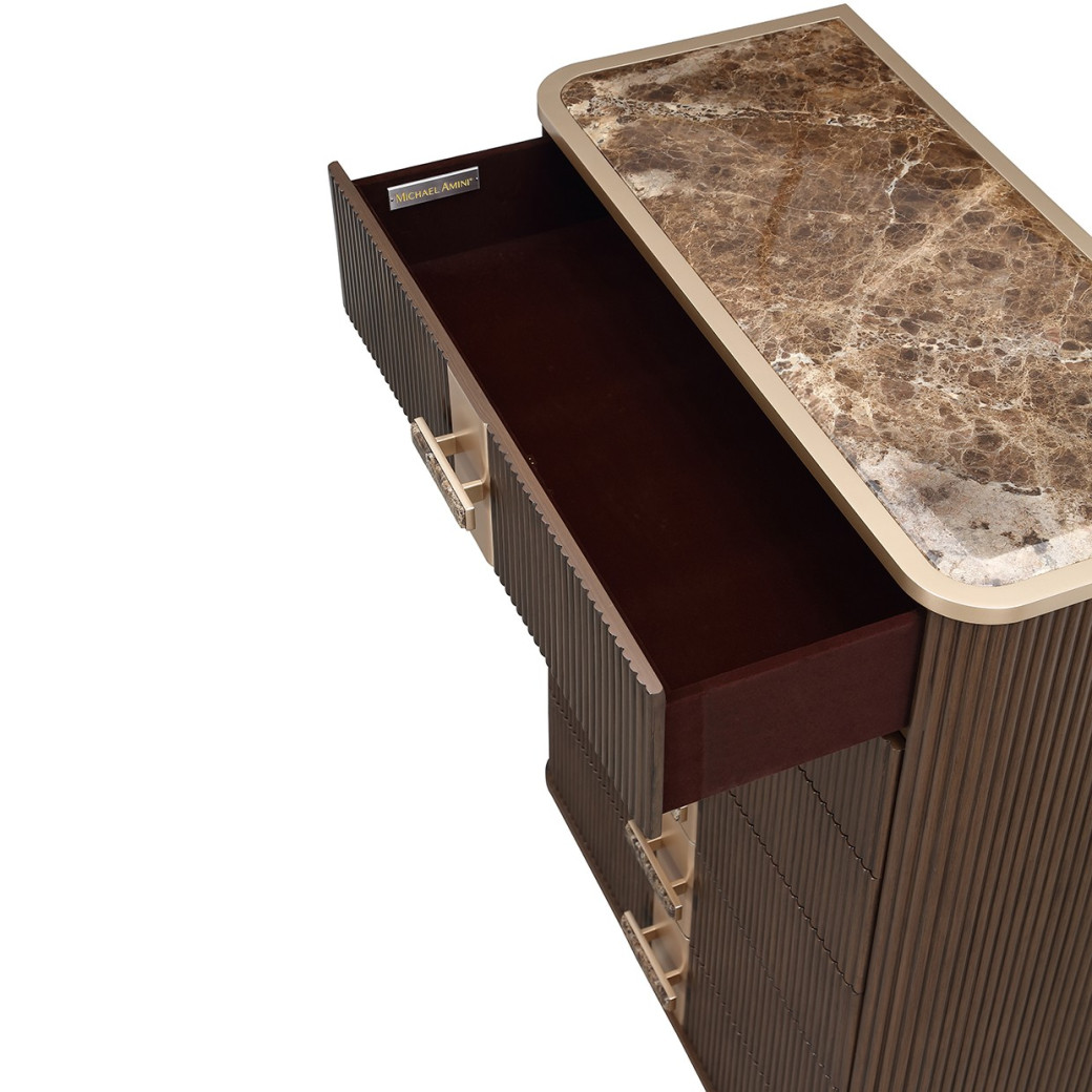 Highboy Chest West Kensington Collection by Michael Amini 9096070SA-417