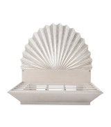 Eastern King Fan Bed Fantosini Silver Collection by Michael Amini 9091000QN3-834